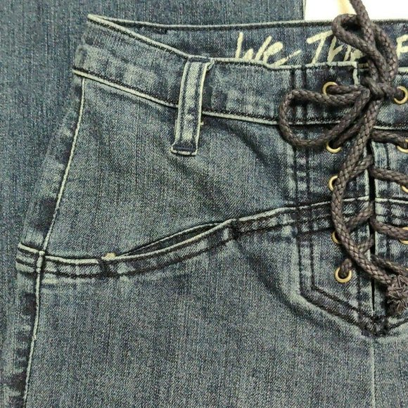 Free People Eva Lace-Up Bootcut Jeans - Picture 5 of 10